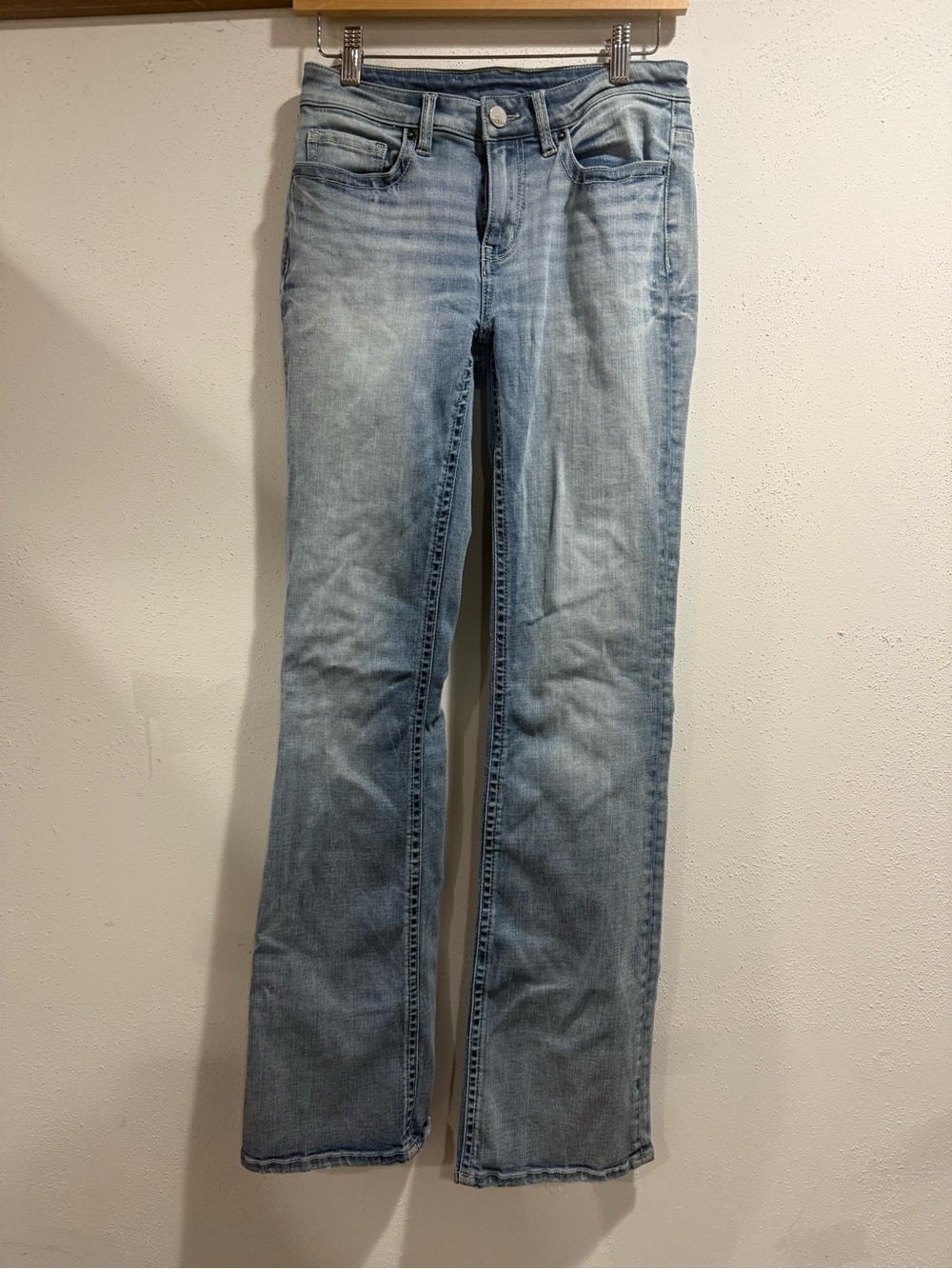 BKE Light Blue Women's Straight-Leg Jeans